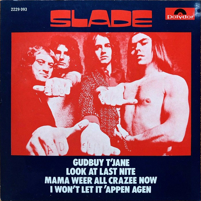 Slade Gudbuy T' Jane Singapore EP back