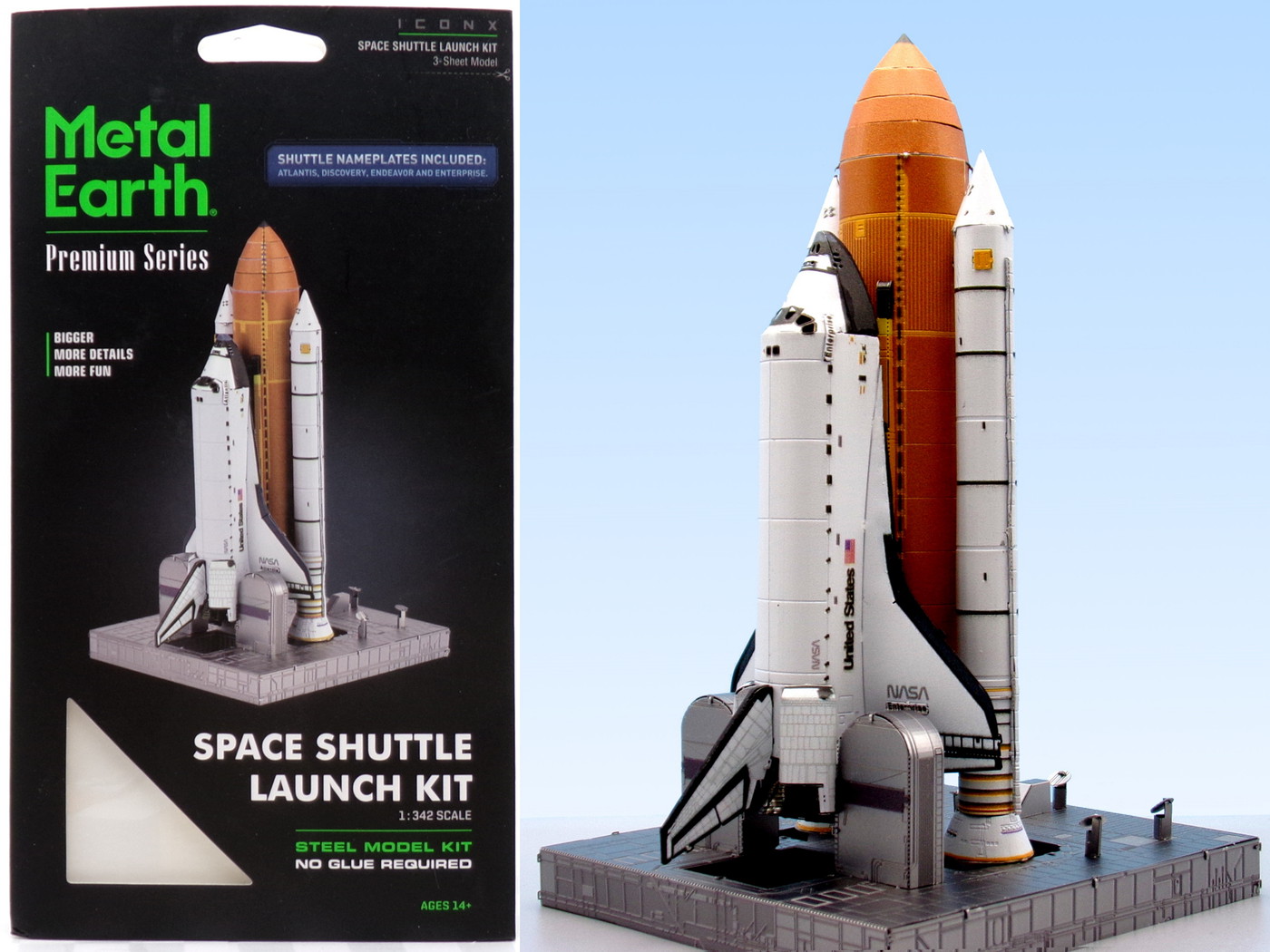 Metal Earth - Space Shuttle Launch Kit