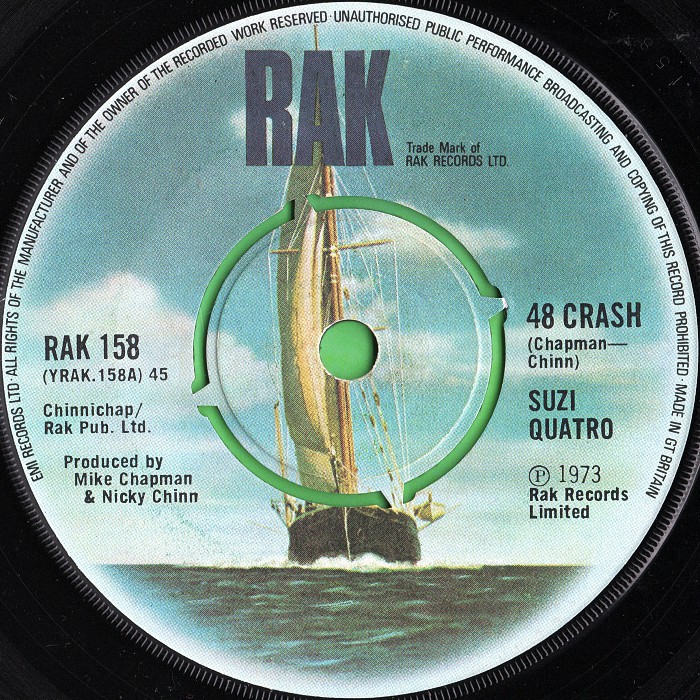 Suzi Quatro 48 Crash EMI UK side 1