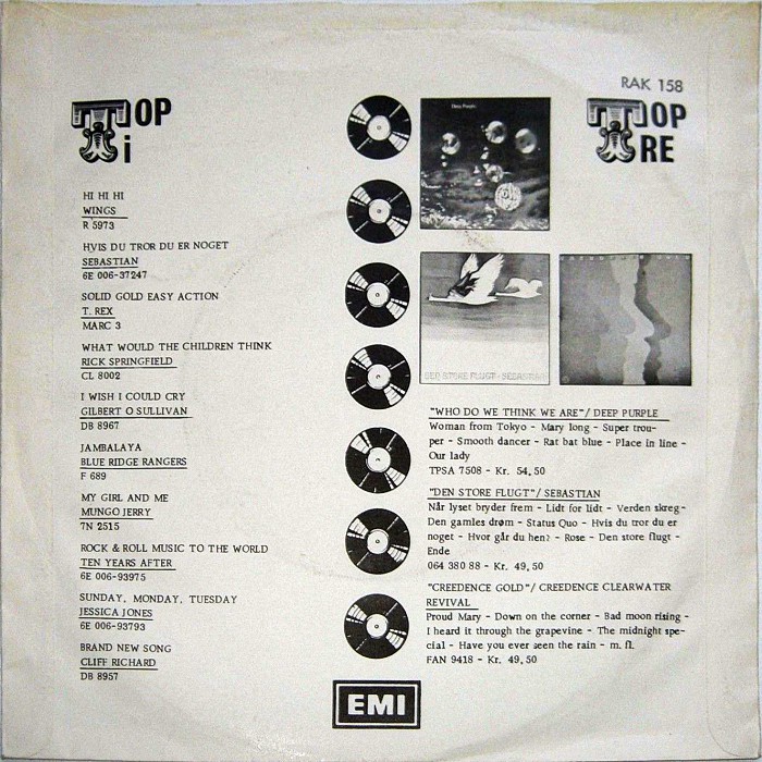 Suzi Quatro 48 Crash Denmark back