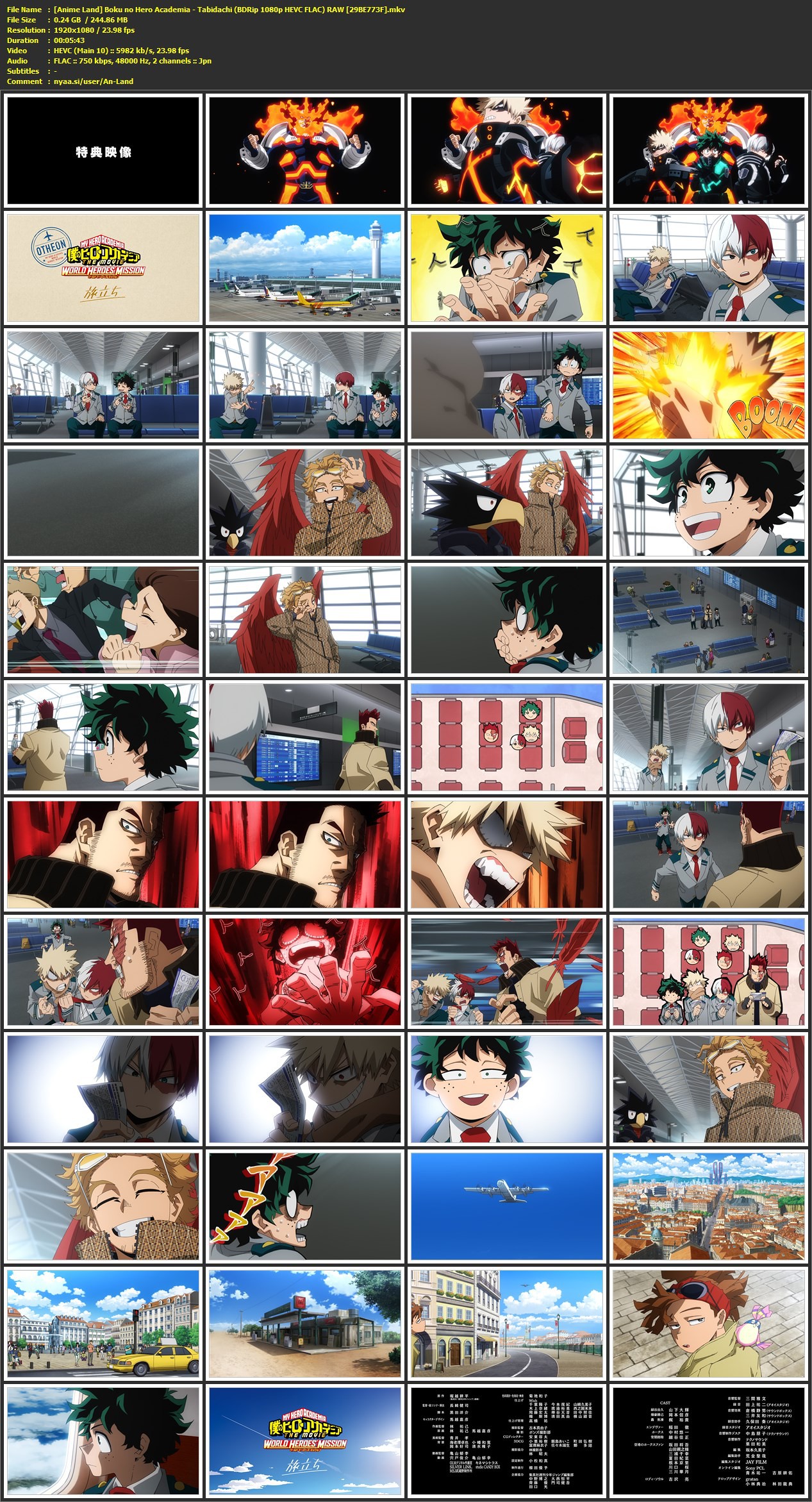 Anime Land] Boku no Hero Academia - Tabidachi (BDRip 1080p HEVC FLAC) RAW  [29BE773F].mkv :: Nyaa