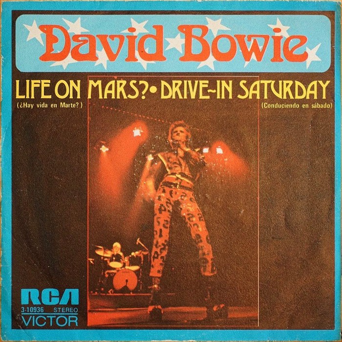 David Bowie Life On Mars? Spain front