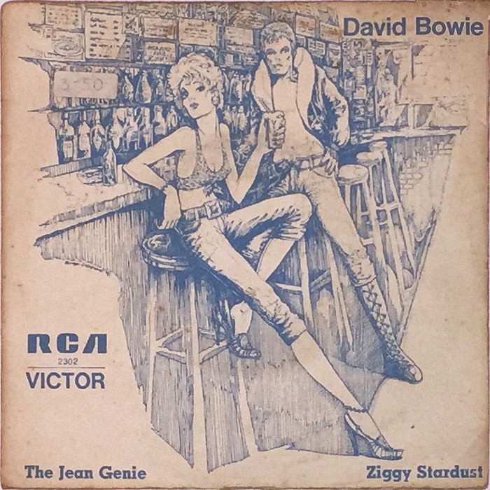 David Bowie The Jean Genie Israel front