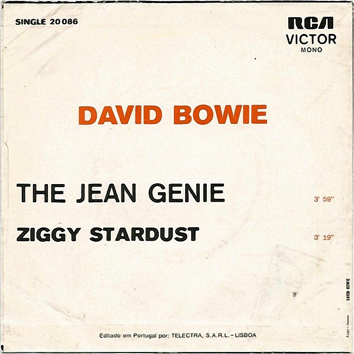 David Bowie The Jean Genie France side 1