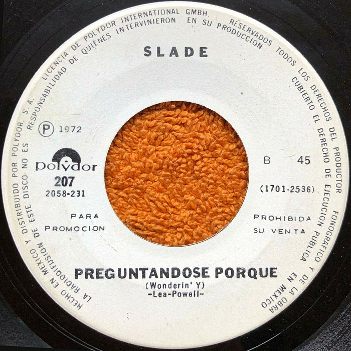 Slade Take Me Bak Ome Mexico promo side 2
