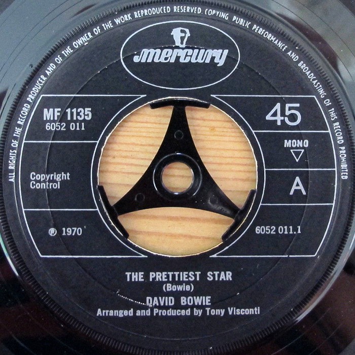 David Bowie The Prettiest Star UK side 1