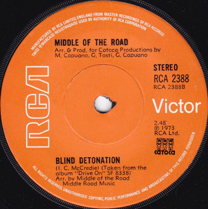 Middle Of The Road Union Silver UK side 2