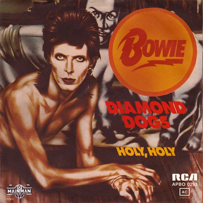 David Bowie Diamond Dogs Germany back