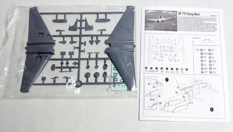 1/72 RS Models Lockheed XP-79B Flying Ram - Work in Progress