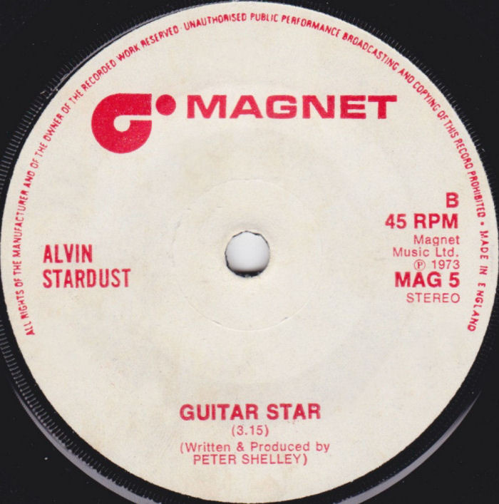 Alvin Stardust Jealous Mind UK side 2