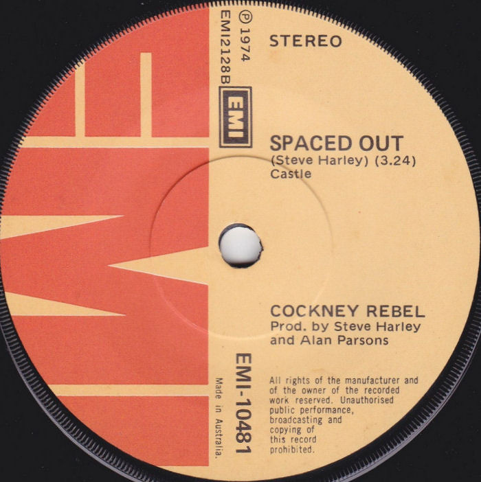 Cockney Rebel Judy Teen Australia side 2