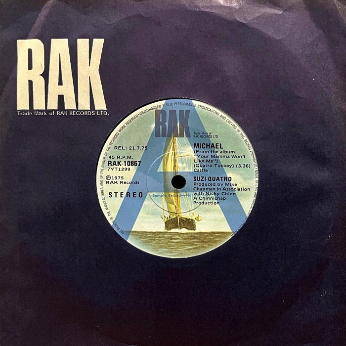 Suzi Quatro Michael Australia front