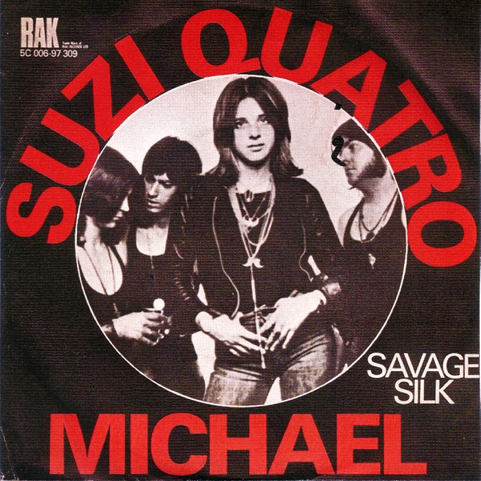 Suzi Quatro Michael Holland front