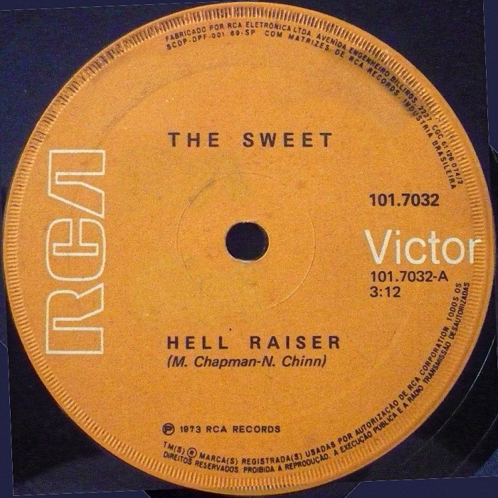 The Sweet Hell Raiser Brazil side 1