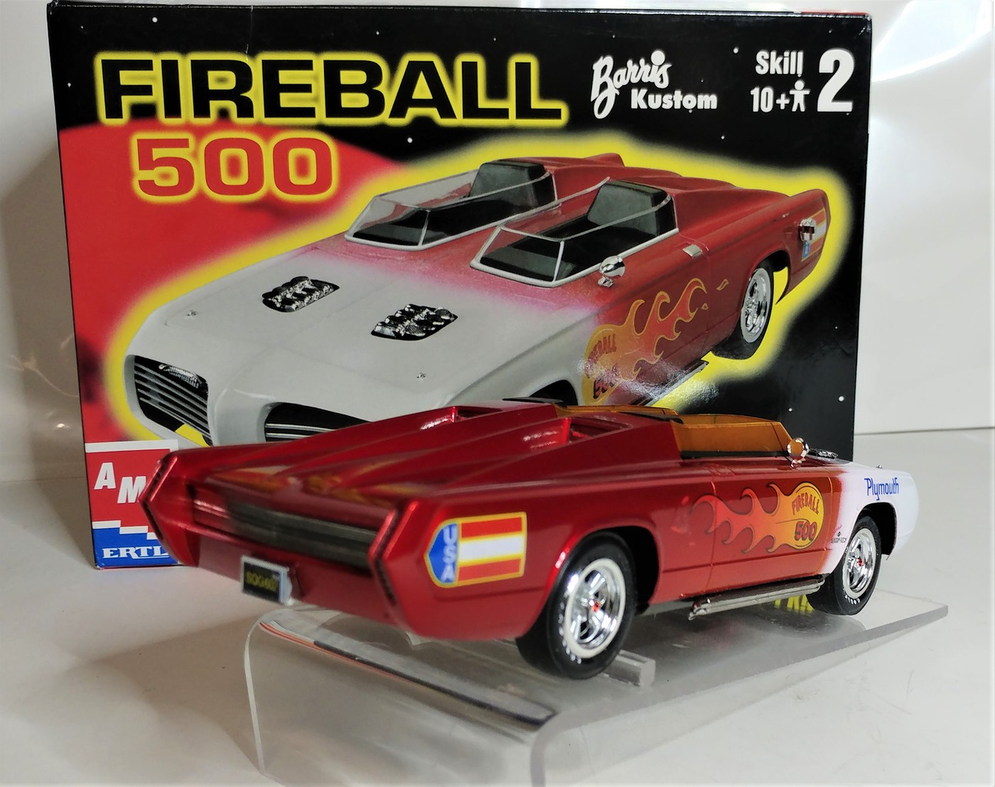 AMT Fireball 500 Barris Kustom SSXR - Model Cars - Model