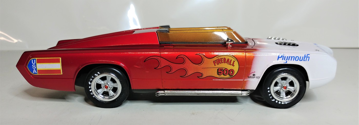 AMT 1/25 Barris Kustom FIREBALL 500 | eBay