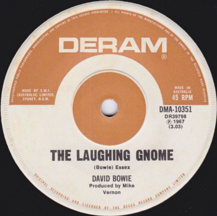 David Bowie The Laughing Gnome Australia side 1