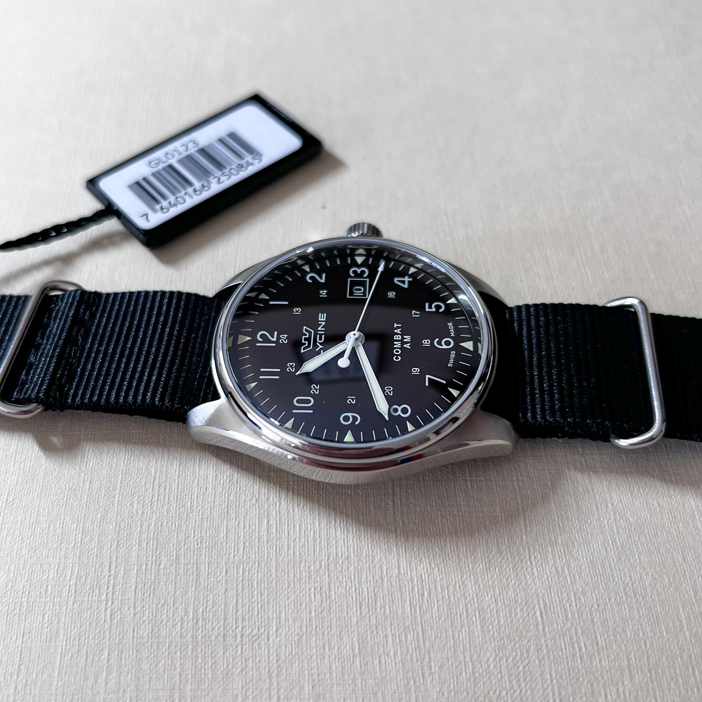 FS: Glycine GL0123 Combat AM Automatic Field Watch | WatchUSeek Watch ...