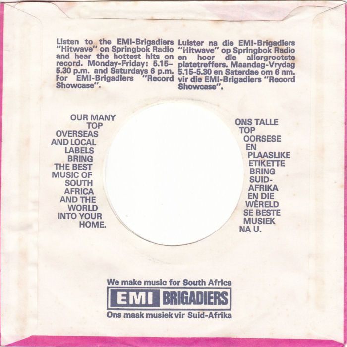 Cockney Rebel Make Me Smile South Africa back