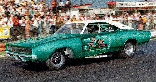 Slixx #7271 Flying Dutchman Charger Funny Car - Slixx - Drag Racing 