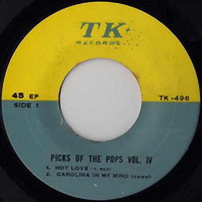 Hot Love Thailand EP side 1