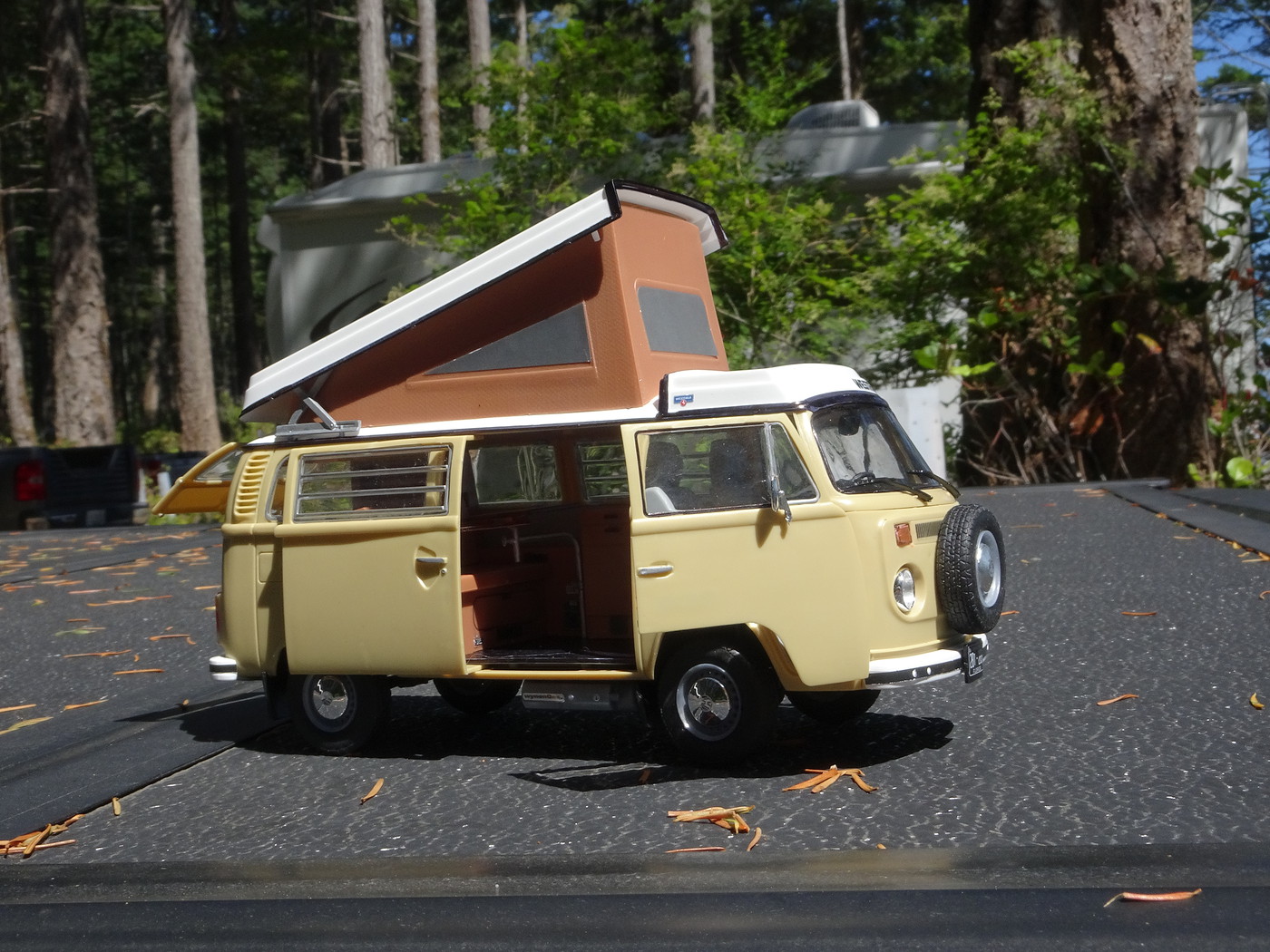 Campsite Camper Build - VW Westfalia - Model Trucks: Pickups