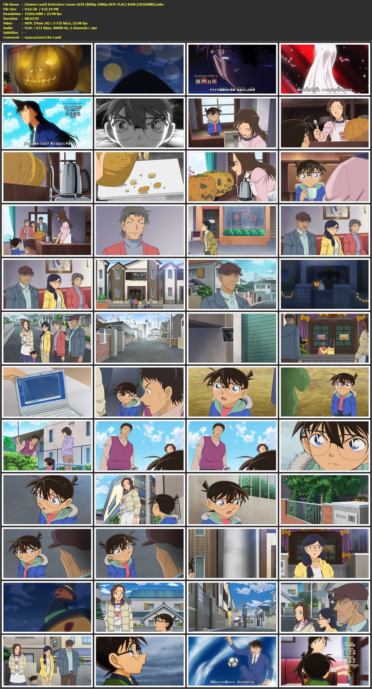 Anime Land] Detective Conan 1039 (BDRip 1080p HEVC FLAC) RAW [503ED8BE].mkv  :: Nyaa