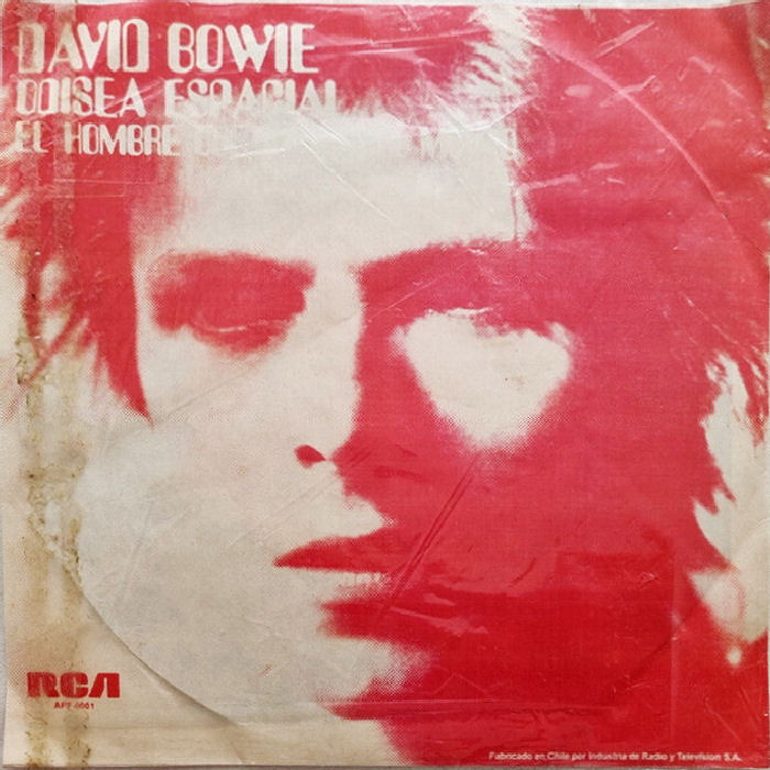 David Bowie Space Oddity Chile back