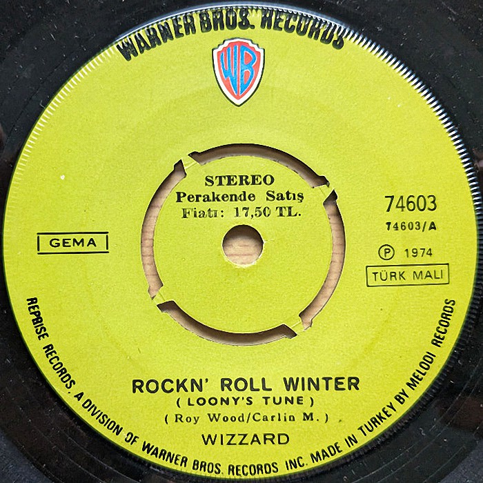 Wizzard Rock 'N Roll Winter Turkey side 1