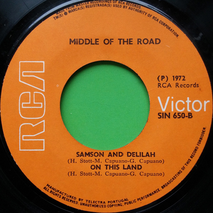 Middle Of The Road The Talk Of All The USA Angola side 2 (No underscore between Stott and M)