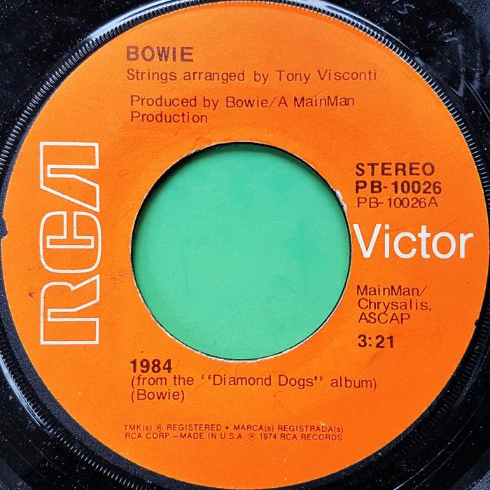 David Bowie 1984 USA side 1