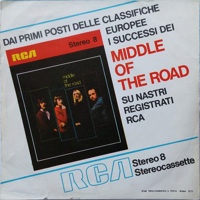 Middle of the Road Tweedle Dee Tweedle Dum Italy back September 1971