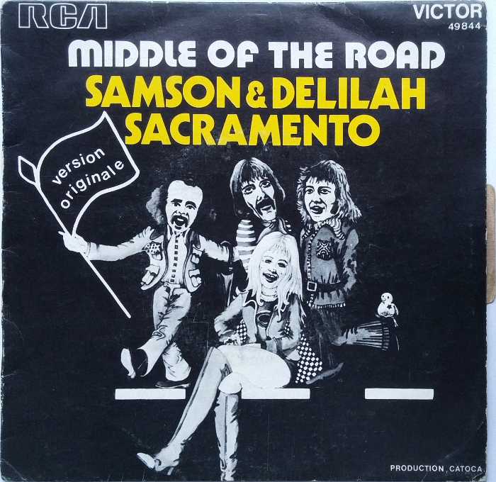 Middle of the Road Samson & Delilah France corrected front