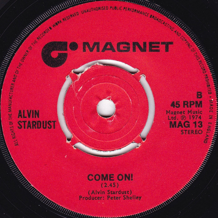 Alvin Stardust You You You UK side 2