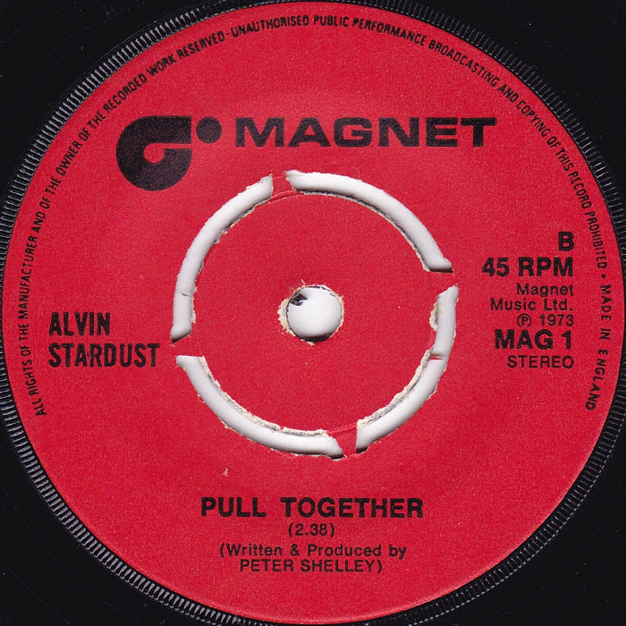 Alvin Stardust My Coo Ca Choo UK side 2