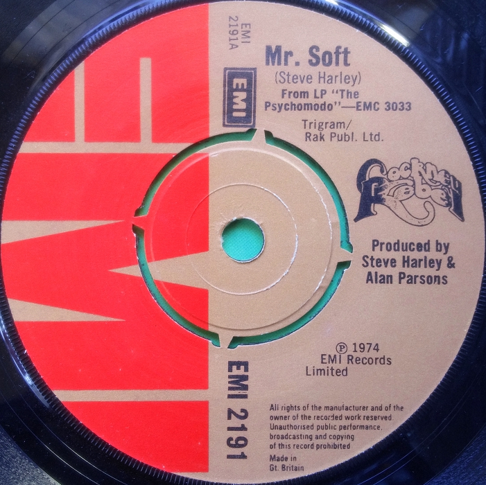 Cockney Rebel Mr. Soft UK side 1