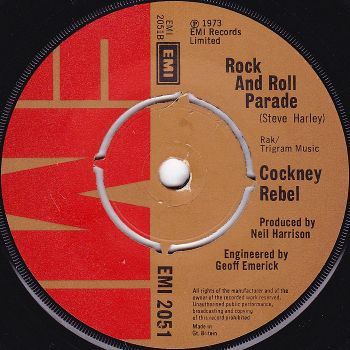 Cockney Rebel Sebastian UK side 2