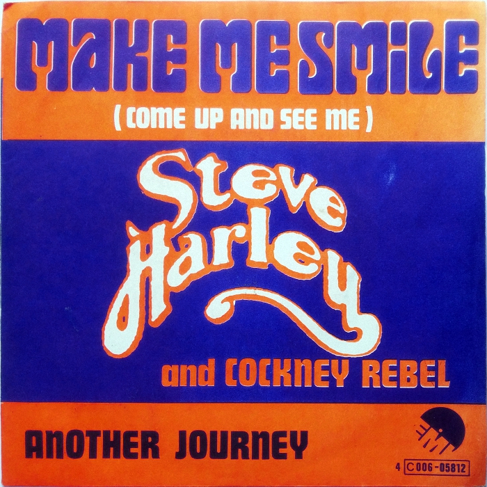 Cockney Rebel Make Me Smile Belgium front
