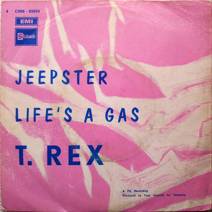 T. Rex Jeepster Belgium pink front