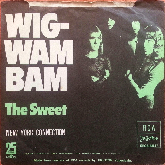 The Sweet Wig-Wam Bam Yugoslavia back
