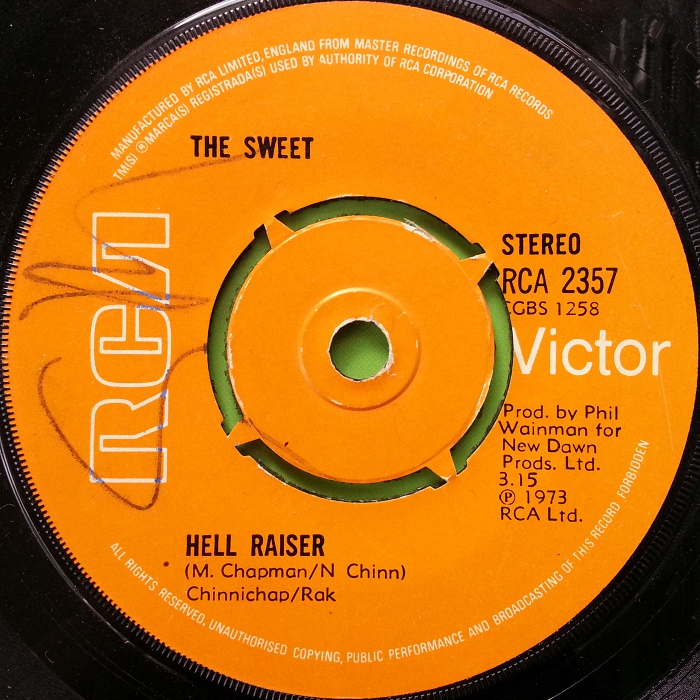 The Sweet Hell Raiser UK side 1 v1