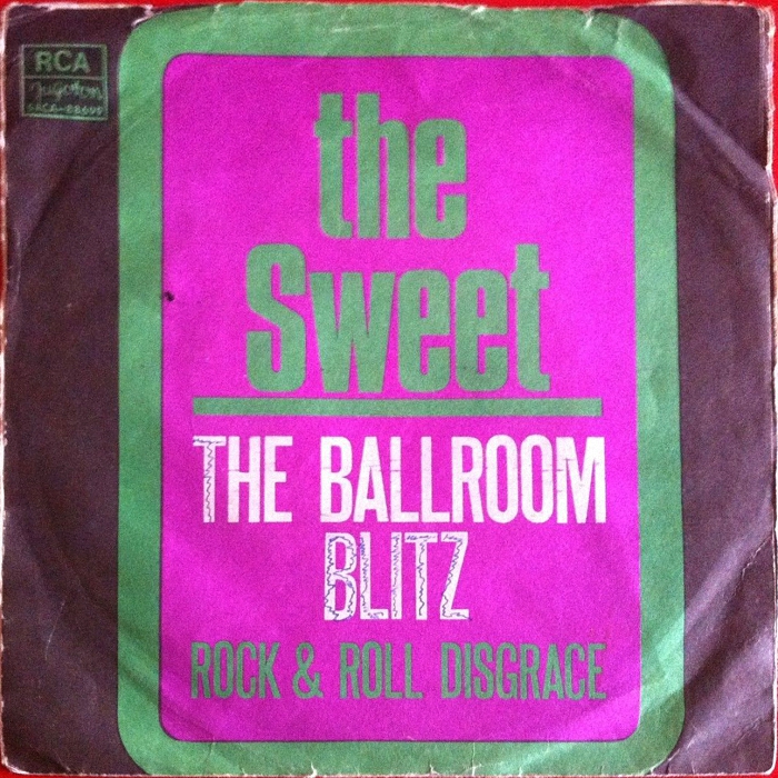 The Sweet The Ballroom Blitz Yugoslavia front
