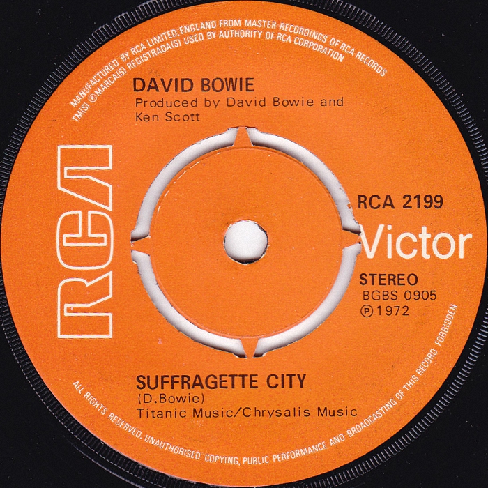David Bowie Starman UK side 2