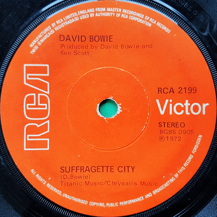 David Bowie Starman UK side 2