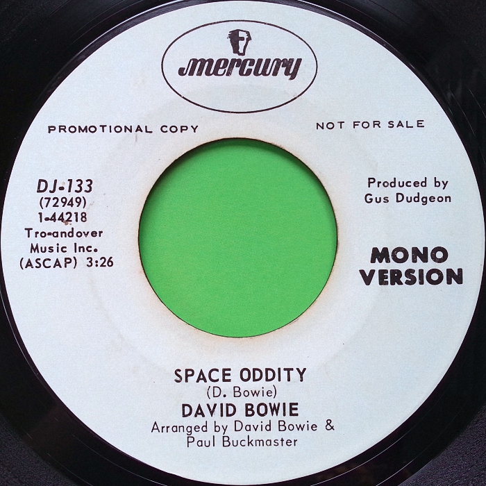 David Bowie Space Oddity USA promo side 2