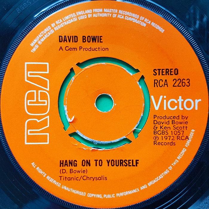 David Bowie John I'm Only Dancing UK side 2