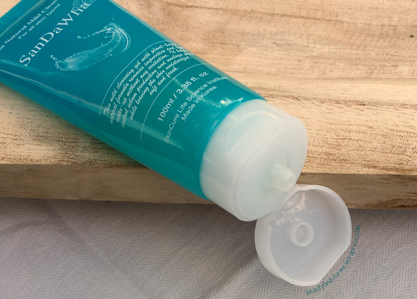 Low pH SanDaWha Aqua Natural Mild Cleansing Gel Review – Unboxing Beauty