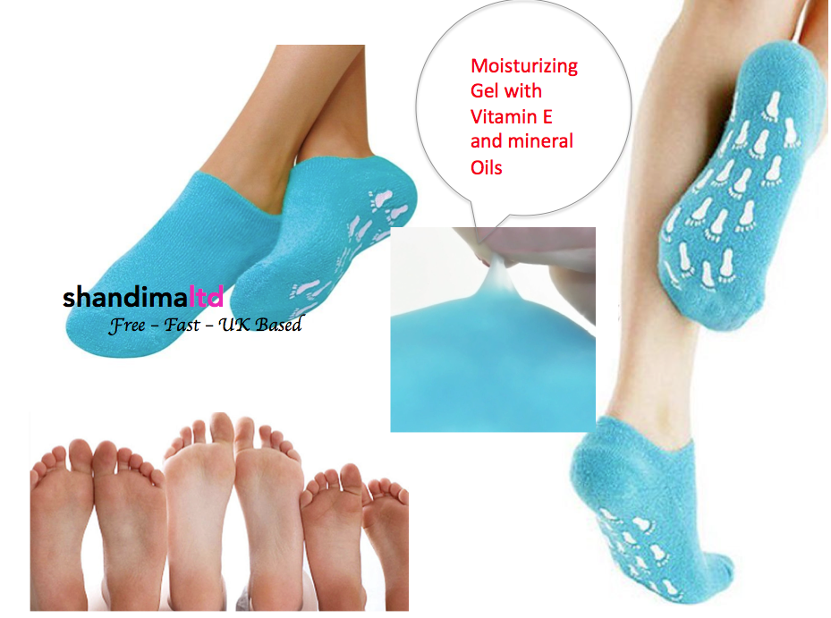 moisturize feet then put socks on