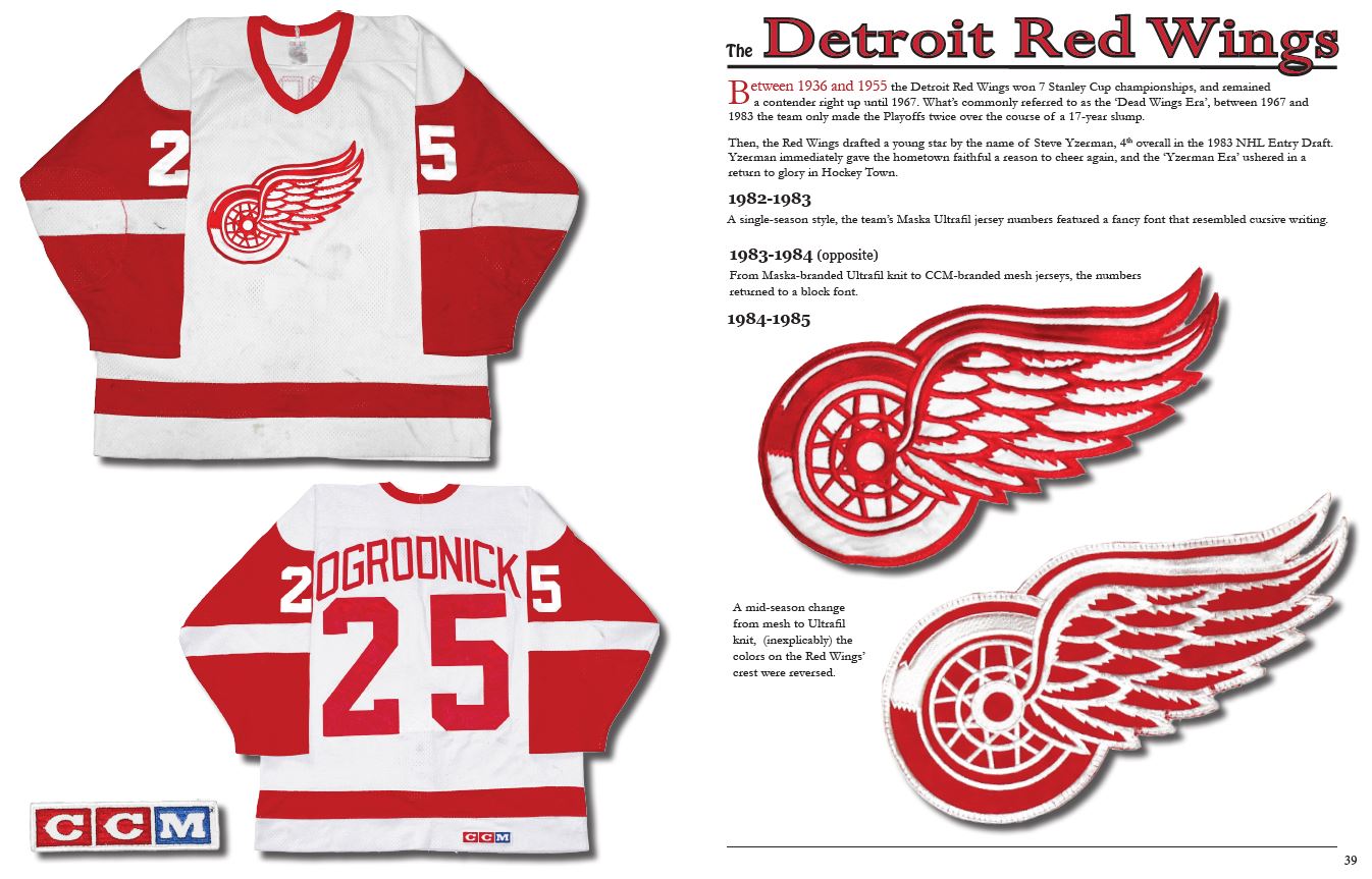 The History of the NHL Hockey Jersey, 1983-1993