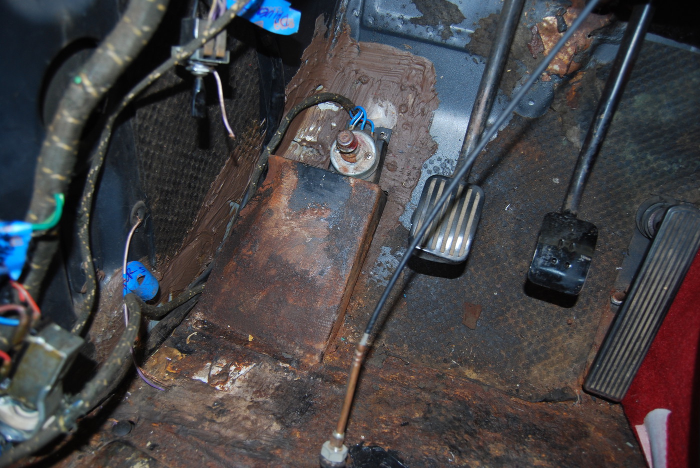 High Beam Switch On Floor The Best Picture Of Beam